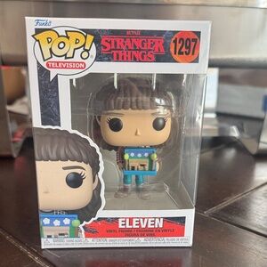 Funko Pop Stranger Things 1251 Eleven with Blue and Green Outfit